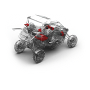 Rockford Fosgate 16-21 Yamaha YXZ1000R / 17-21 1000R SS Stage 4 Stereo Kit - RV and Auto Parts