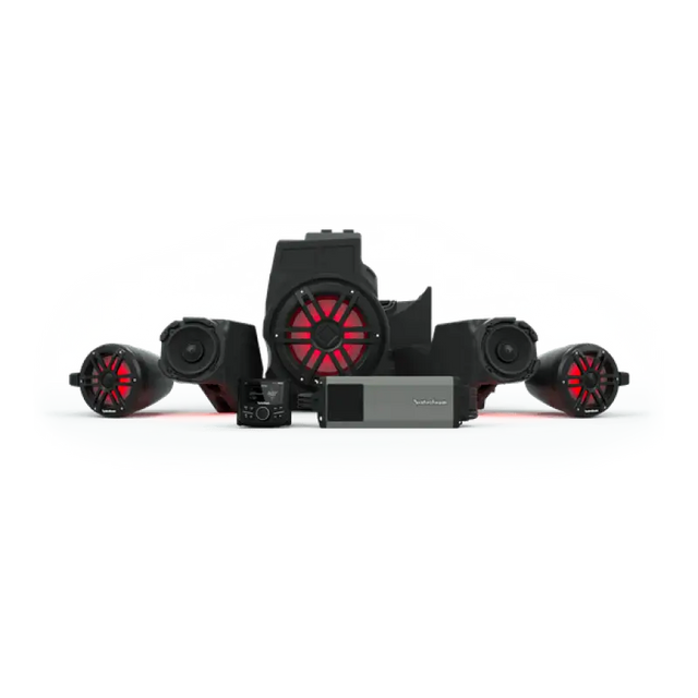 Rockford Fosgate 19+ Polaris RZR Pro XP/ Pro R/ Turbro R Stage 4 Audio System - RV and Auto Parts
