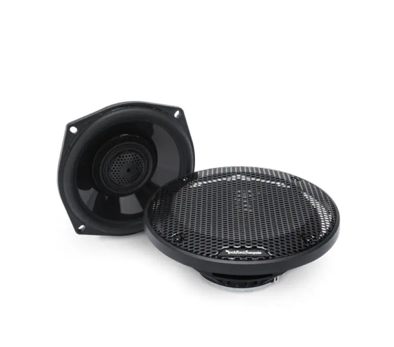 Rockford Fosgate 1998-2013 Harley davidson Motorcycle 5.25in Full Range Tour-Pak Speakers - TMS5