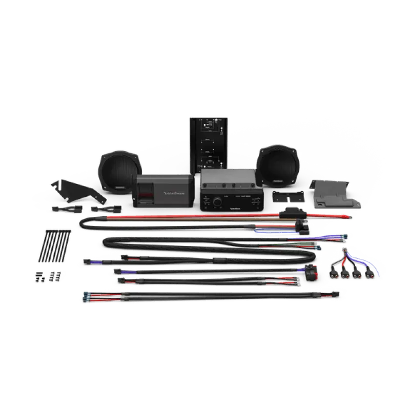 Rockford Fosgate 1998-2013 Harley Davidson Street Glide PMX Stage 2 Audio Kit - RV and Auto Parts