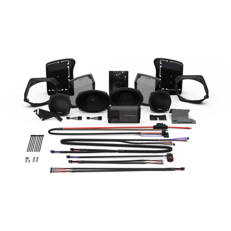 Rockford Fosgate 1998-2013 Harley Davidson Street Glide Stage 3 Audio Kit - RV and Auto Parts