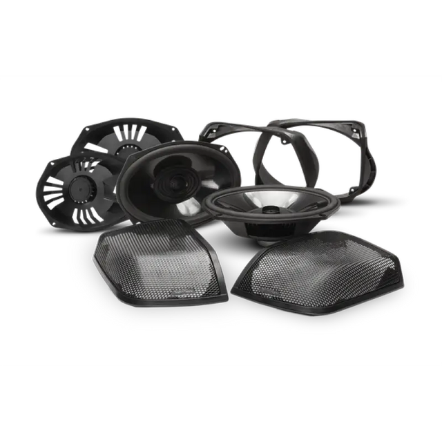 Rockford Fosgate 2014+ Harley Davidson Motorcycle 6 X 9 Pwr Rear Audio Kit - TMS69BL14