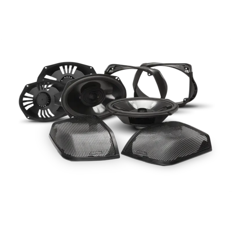 Rockford Fosgate 2014+ Harley Davidson Motorcycle 6 X 9 Pwr Rear Audio Kit - TMS69BL14