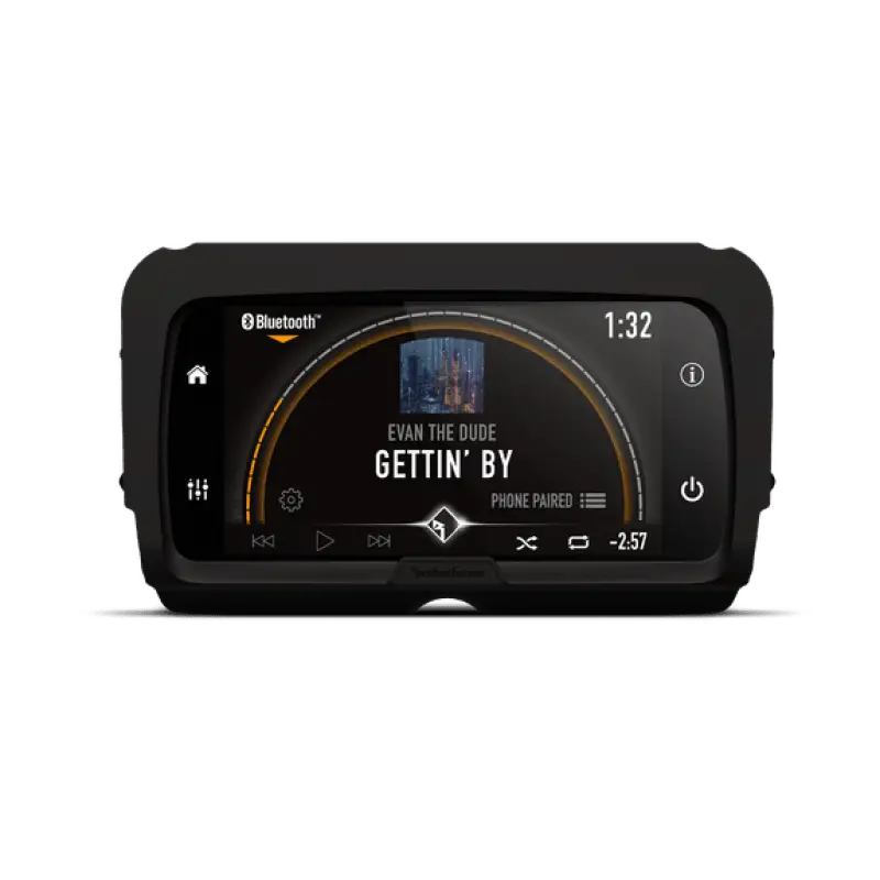 Rockford Fosgate 2014+ Harley Davidson Motorcycle Infotainment Source Unit/ Media Receiver - RV and Auto Parts