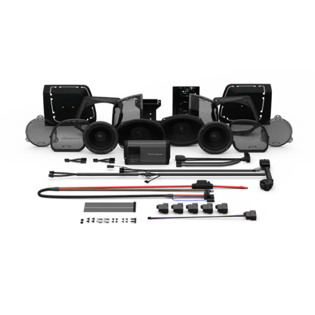 Rockford Fosgate 2014+ Harley Davidson Road Glide/Street Glide Stage 3 Audio Kit - RV and Auto Parts