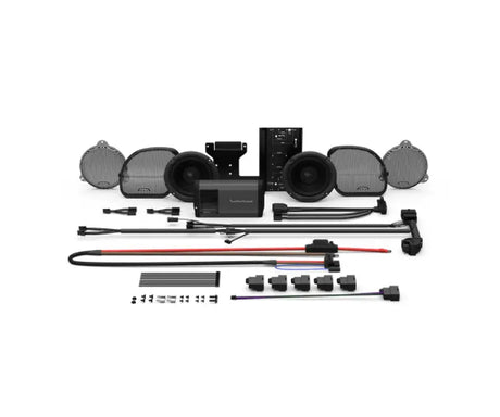 Rockford Fosgate 2014+ Harley Davidson Harley Davidson Road Glide/Street Glide Stage 2 Audio Kit - RV and Auto Parts