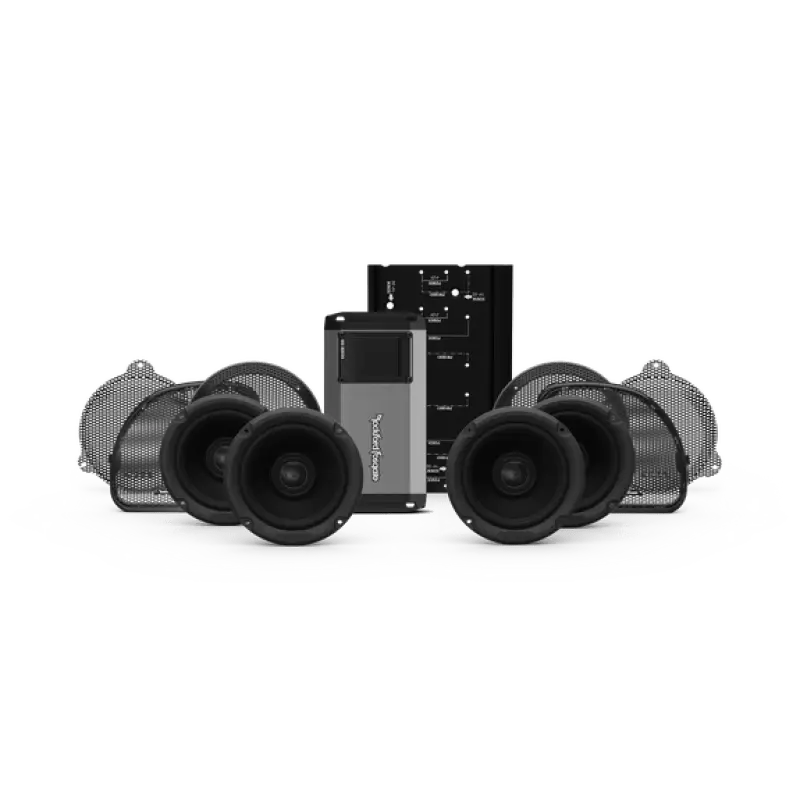 Rockford Fosgate 2014+ Harley Davidson Road Glide/Street Glide Ultra Stage 2 Audio Kit - RV and Auto Parts
