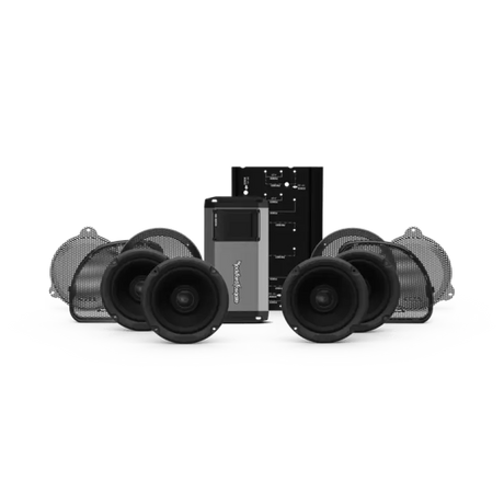Rockford Fosgate 2014+ Harley Davidson Road Glide/Street Glide Ultra Stage 2 Audio Kit - RV and Auto Parts