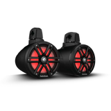Rockford Fosgate M2 8in. Color Optix 2-Way Wake Tower Speakers (Pair) - Black - RV and Auto Parts