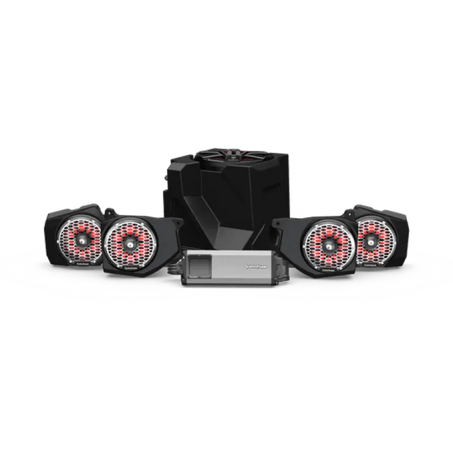 Rockford Fosgate Polaris Ranger Stage-6 Audio System for Ride Command (Gen-2) - RV and Auto Parts
