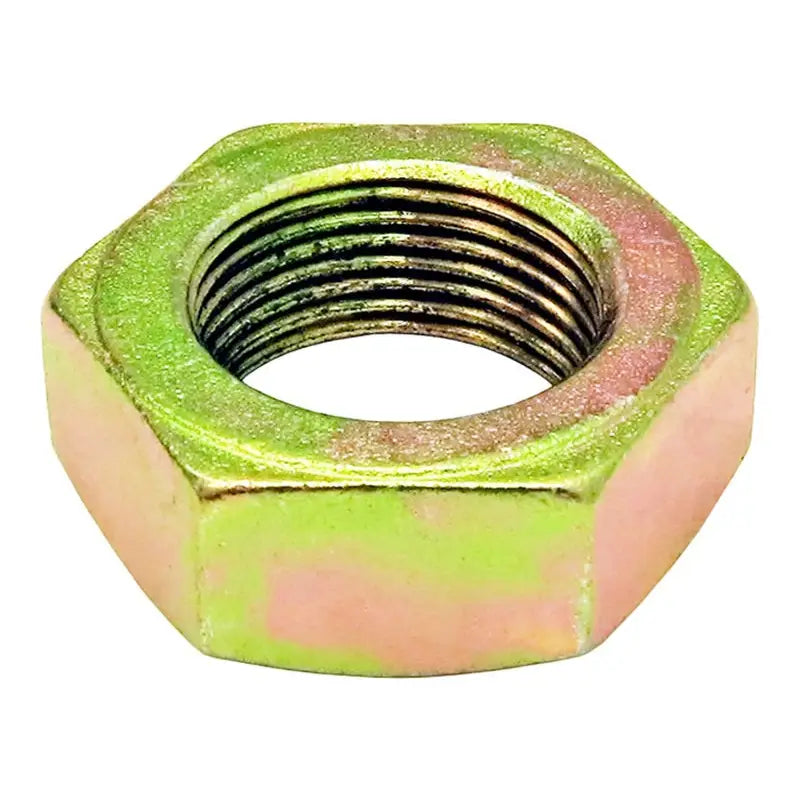 RockJock CE-9114JN RockJock Jam Nut 1 1/4in-12 RH Thread Gold Zinc