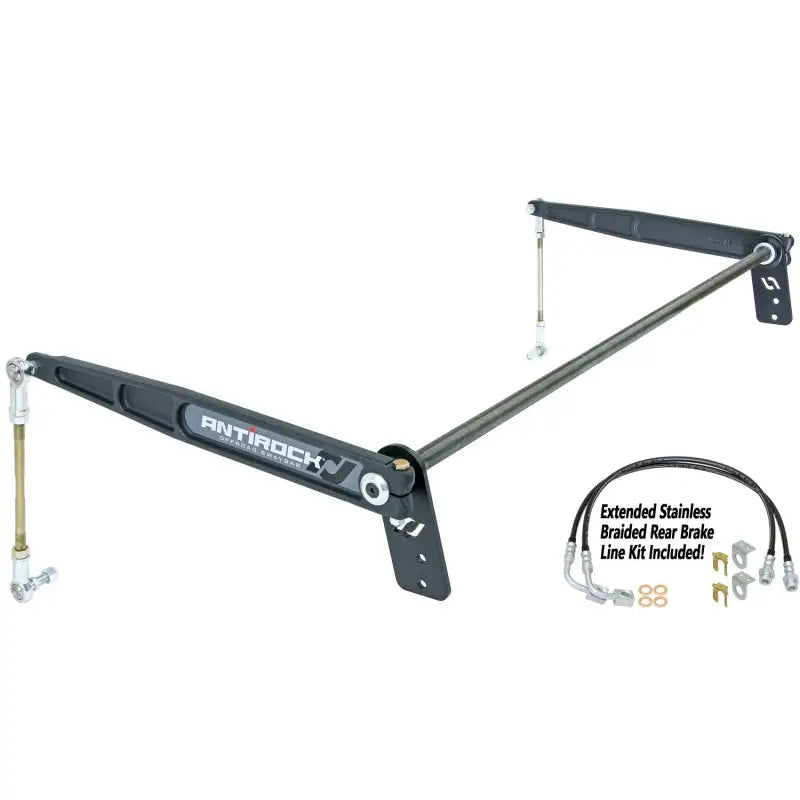 RockJock CE-9900JKR4 RockJock JK 4D Antirock Sway Bar Kit Rear Bolt-On Forged Arms
