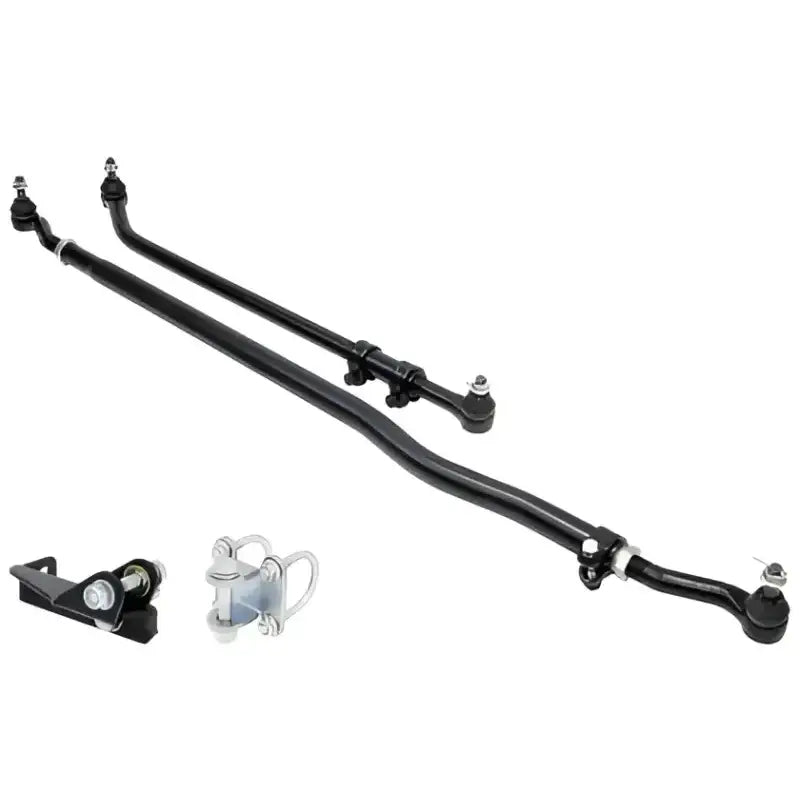 Automotive steering linkage components for RockJock JL/JT Currectlync steering system with tie rod and drag link