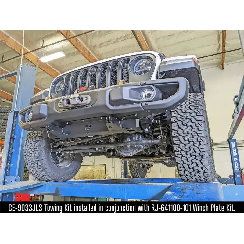 RockJock JL/JT Tow Bar Mounting Kit Steel Bumper - Truck & Automotive