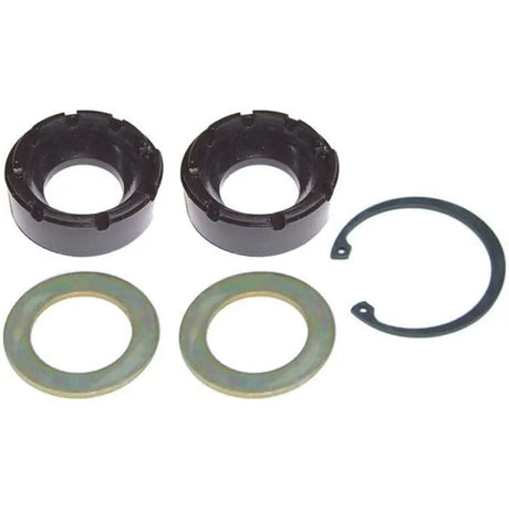 RockJock Johnny Joint Rebuild Kit 2.5in w/ 2 Bushings Side Washers 1 Snap Ring - Truck & Automotive