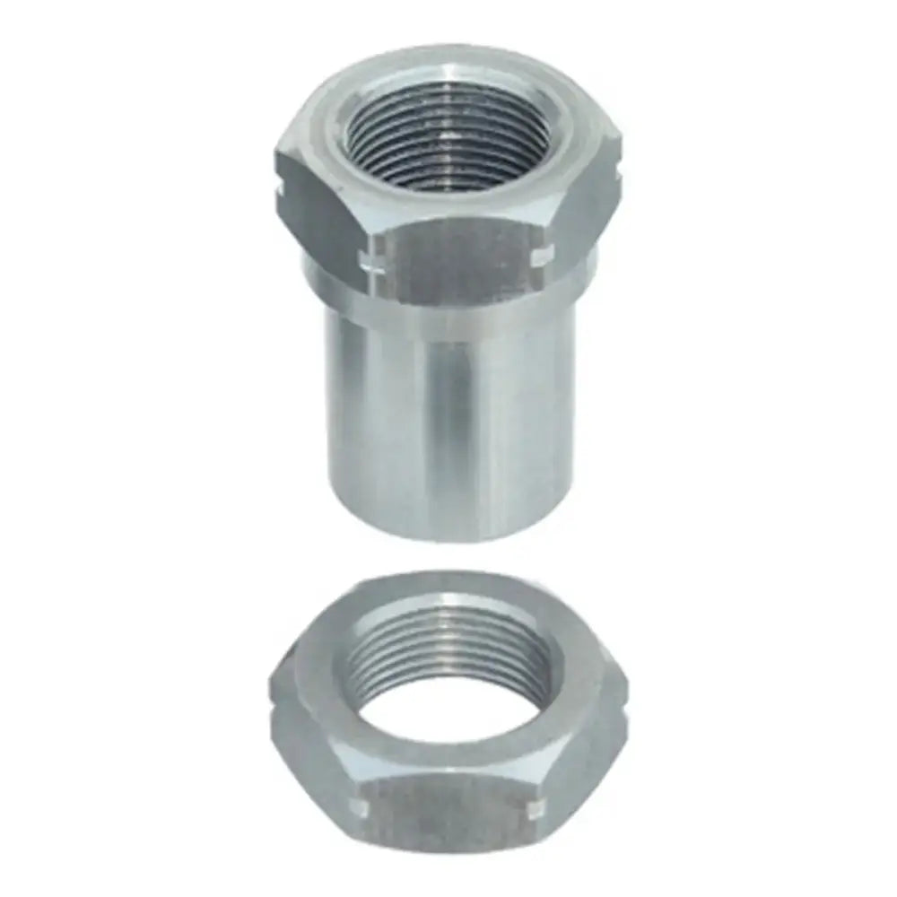 RockJock Threaded Bung With Jam Nut 1 1/4in-12 LH Thread Set - Truck & Automotive