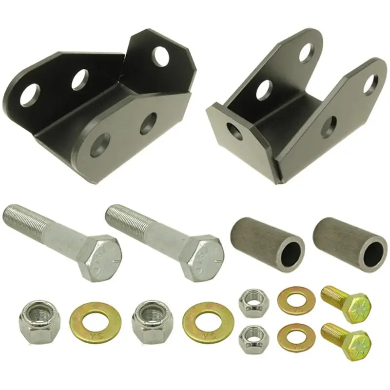 RockJock CE-9601 RockJock TJ/LJ Shock Mount Extensions Rear Lower w/ Hardware Pair