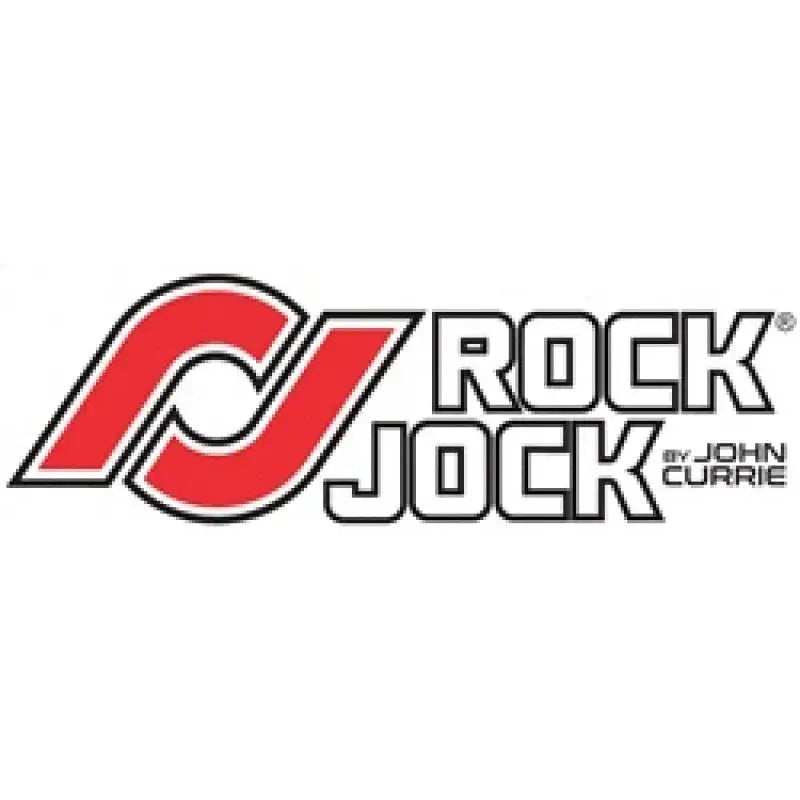 RockJock YJ Boomerang Leaf Spring Shackles Rear w/ Urethane Bushings HD Greasable Bolts Pair - Truck & Automotive