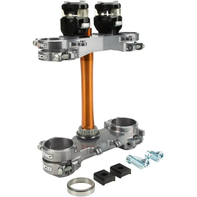 XTRIG Rocs Tech Clamp Set Grey Suzuki 21.5mm for Powersports