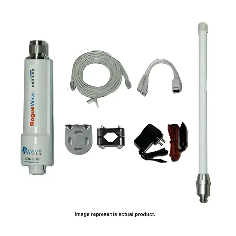ROGUEWAVE Wave Wi-Fi Wifi Extender Rogue Wave (Plastic) kit with extender, antenna, cables, and mounting accessories for RV, Automotive, Powersports, off-road, marine, exterior, truck accessories, interior, truck bed, rv parts, AVADA - Best Sellers, Must Haves