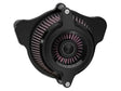 Black motorcycle air cleaner for Roland Sands Design Blunt Air Cleaner Power Black Ops