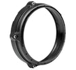 Black circular drum hoop for headlight bezel by Roland Sands Design BMW Radial Headlight Bezel