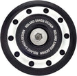 Black and silver motorcycle part for BMW rear drive by Roland Sands Design