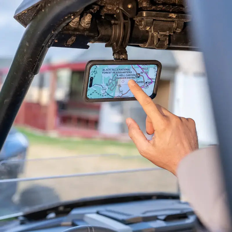 Roll Cage Mount 3d Black - SP CONNECT