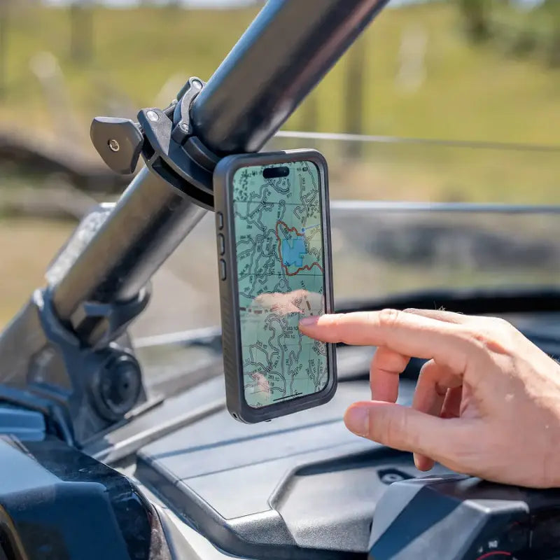 Roll Cage Mount 3d Black - SP CONNECT