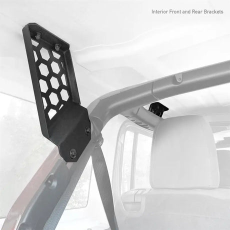 Roof Basket Mounting Kit For SRM Series Baskets and Racks To Install On Vehicles Without Cross Bars; Gutter Mount;