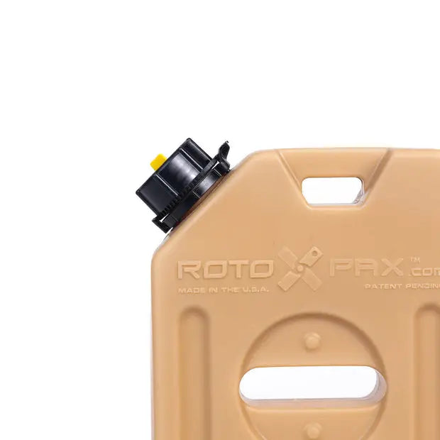 Rotopax Made In USA Liquid Storage Container RX-1Tan - Tan Gallon Water