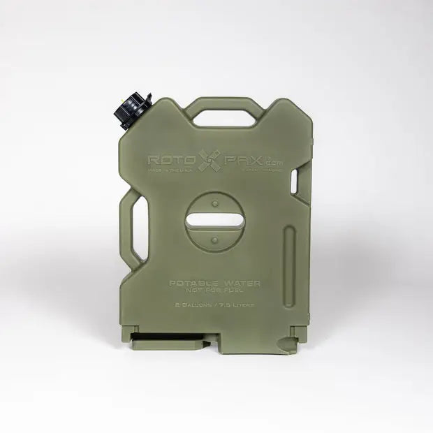 Rotopax Made In USA Liquid Storage Container RX-2OD - Green Gallon Water