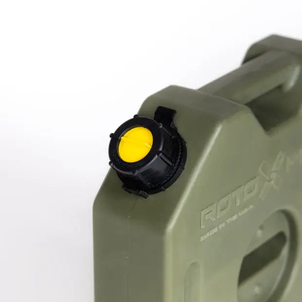 Rotopax Manufactured With BPA Free Materials Liquid Storage Container RX-1.75OD - Green 1.75 Gallon Water