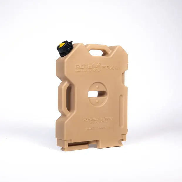 Rotopax Manufactured With BPA Free Materials Liquid Storage Container RX-2Tan - Tan Gallon Water