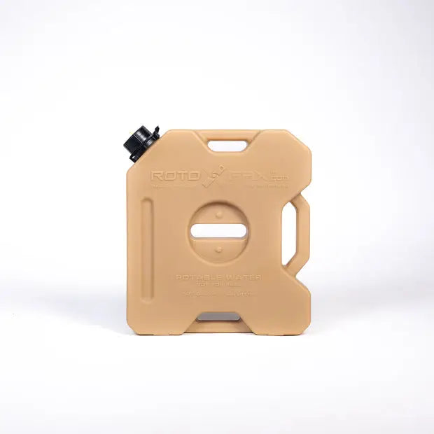 Rotopax Manufactured With BPA Free Materials Liquid Storage Container RX-5Tan - Tan Gallon Camp Jug