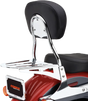 Short Sissy Bar Round Chrome Flst 00 06 - COBRA