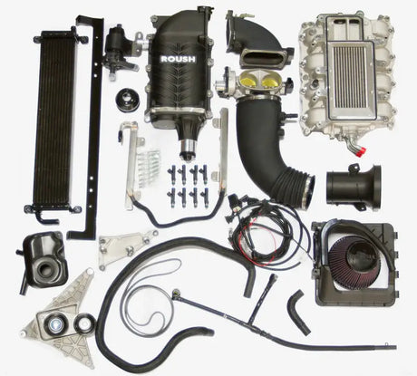 ROUSH 2011-2014 Ford F-150 5.0L V8 570HP Phase 2 Calibrated Supercharger Kit - Truck & Automotive