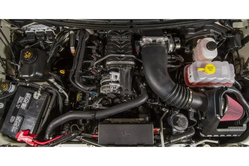 ROUSH Phase 2 Calibrated Supercharger Kit for 2011-2014 Ford F-150 6.2L V8 engine, boosting performance to 590HP.