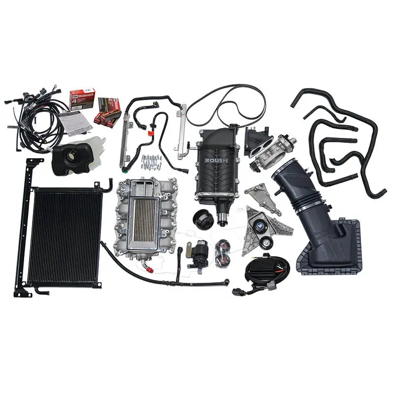 Roush 422001 ROUSH 2015-2017 Ford Mustang 5.0L V8 600HP Phase 2 Calibrated Supercharger Kit