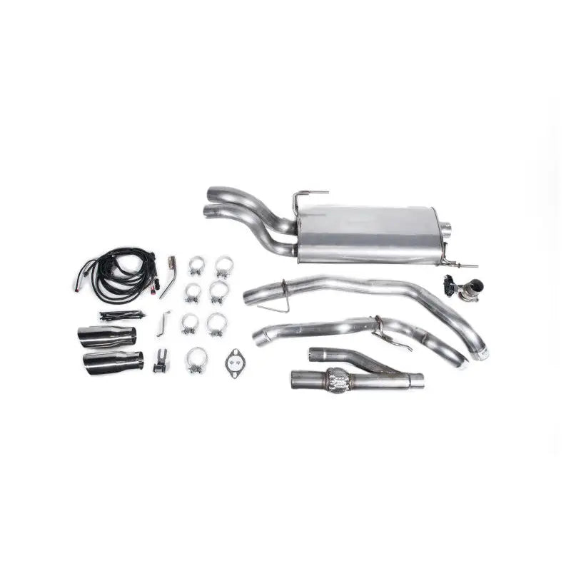Roush 422104 ROUSH 2015-2020 Ford F-150 2.7L/3.3L/3.5L/5.0L Active Cat-Back Exhaust Kit (Excl. Raptor & Short Cab