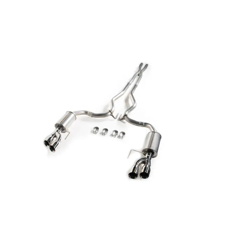 Roush 422093 ROUSH 2018-2019 Ford Mustang 5.0L V8 Cat-Back Exhaust Kit (Fastback Only)