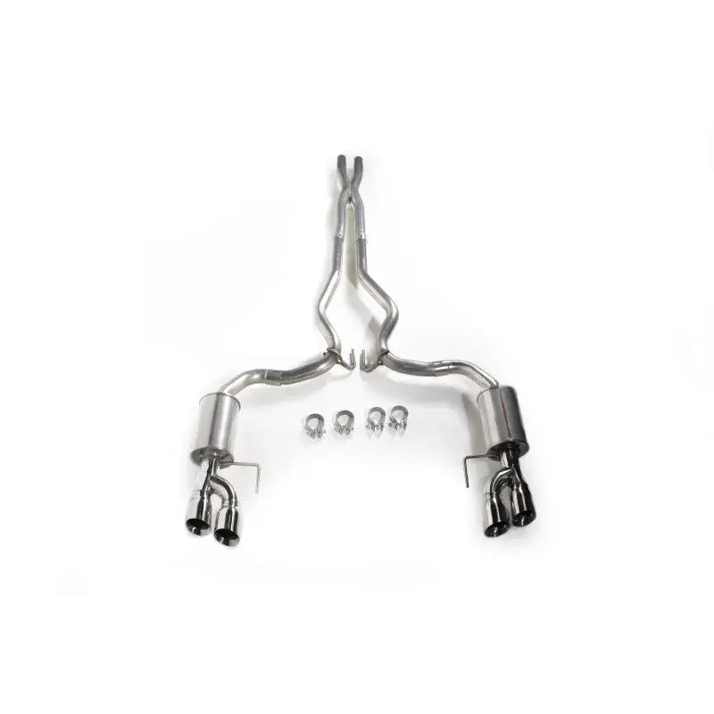 Roush 422093 ROUSH 2018-2019 Ford Mustang 5.0L V8 Cat-Back Exhaust Kit (Fastback Only)