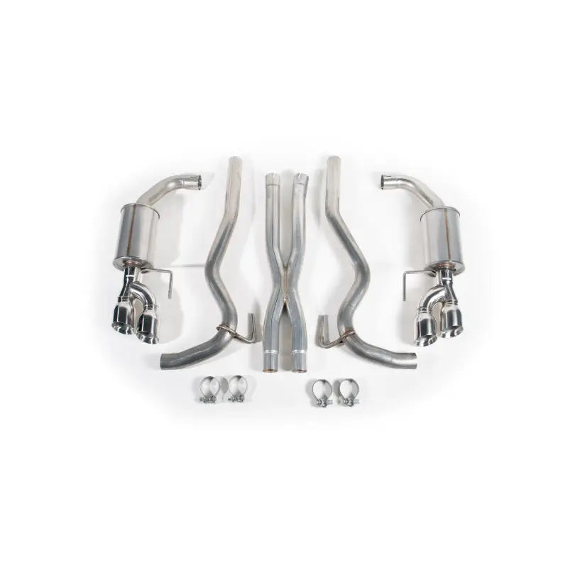 Roush 422093 ROUSH 2018-2019 Ford Mustang 5.0L V8 Cat-Back Exhaust Kit (Fastback Only)