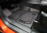 Black Ford Ranger WeatherTech Floor Liners for durable floor protection