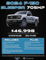 Roush 2021 + Ford F-150 705HP 5.0L Supercharger System