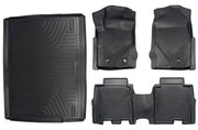 Black Ford Bronco floor liner set perfect for protecting your car’s floor