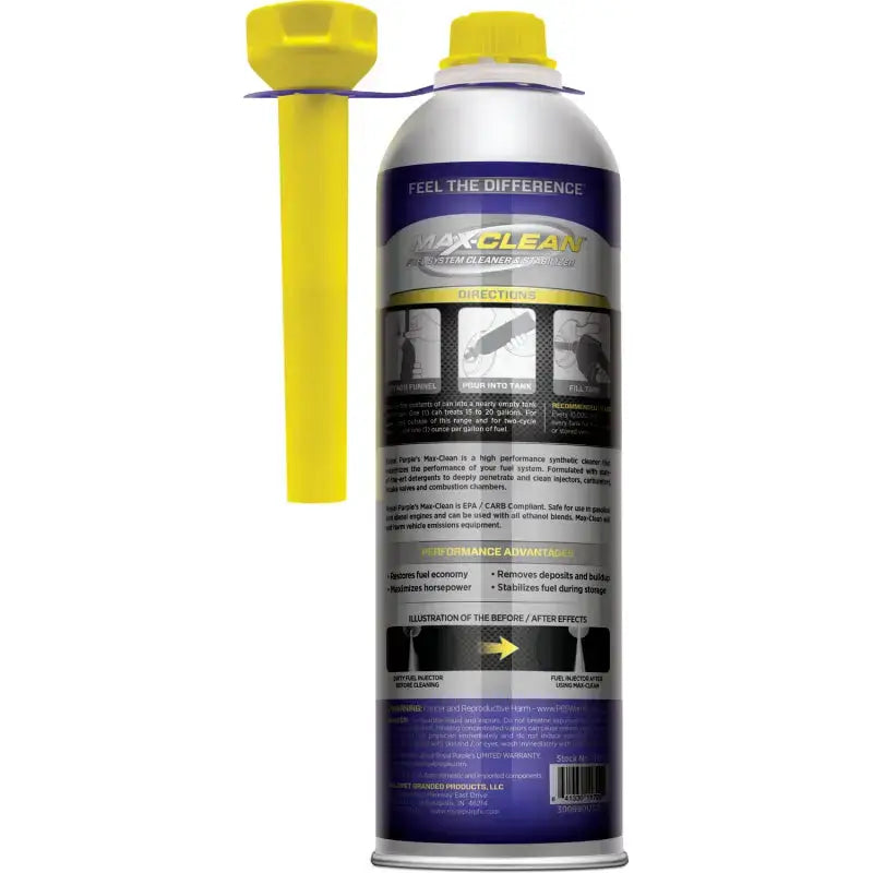 Royal Purple Max-Clean Fuel System Cleaner & Stabilizer - 20oz - RV and Auto Parts