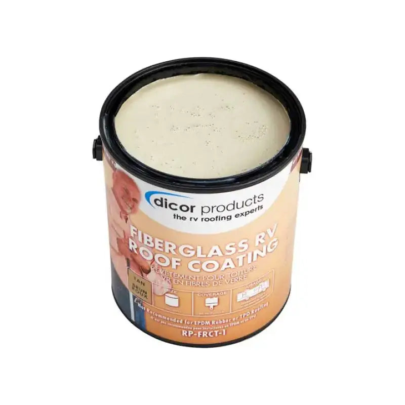 RP-FRCT-1 Dicor Corp. Roof Coating Use To Protect And Beautify