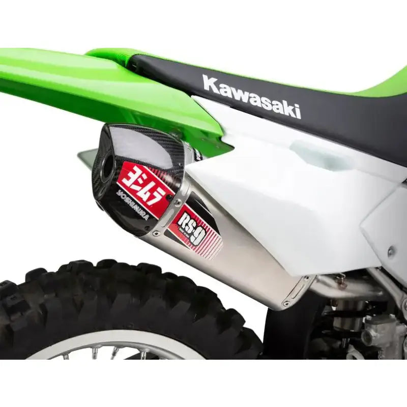 YOSHIMURA Rs 9 Header/Canister/End Cap Exhaust System Ss Al Cf for Powersports