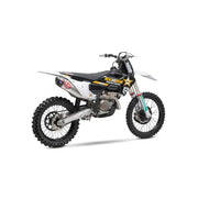 YOSHIMURA Rs12 Series Exhaust System Fs Ss Al Cf Hus/Ktm for Powersports